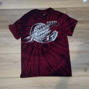 Vintage Aerosmith Walt Disney World Rock 'n' Roller Coaster Tie-Dye T-Shirt